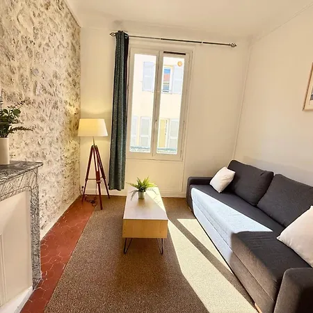 Old 1 Bedroom 4 Persons * Antibes